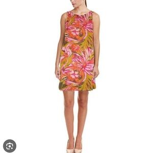 Vibrant Floral Sleeveless Dress